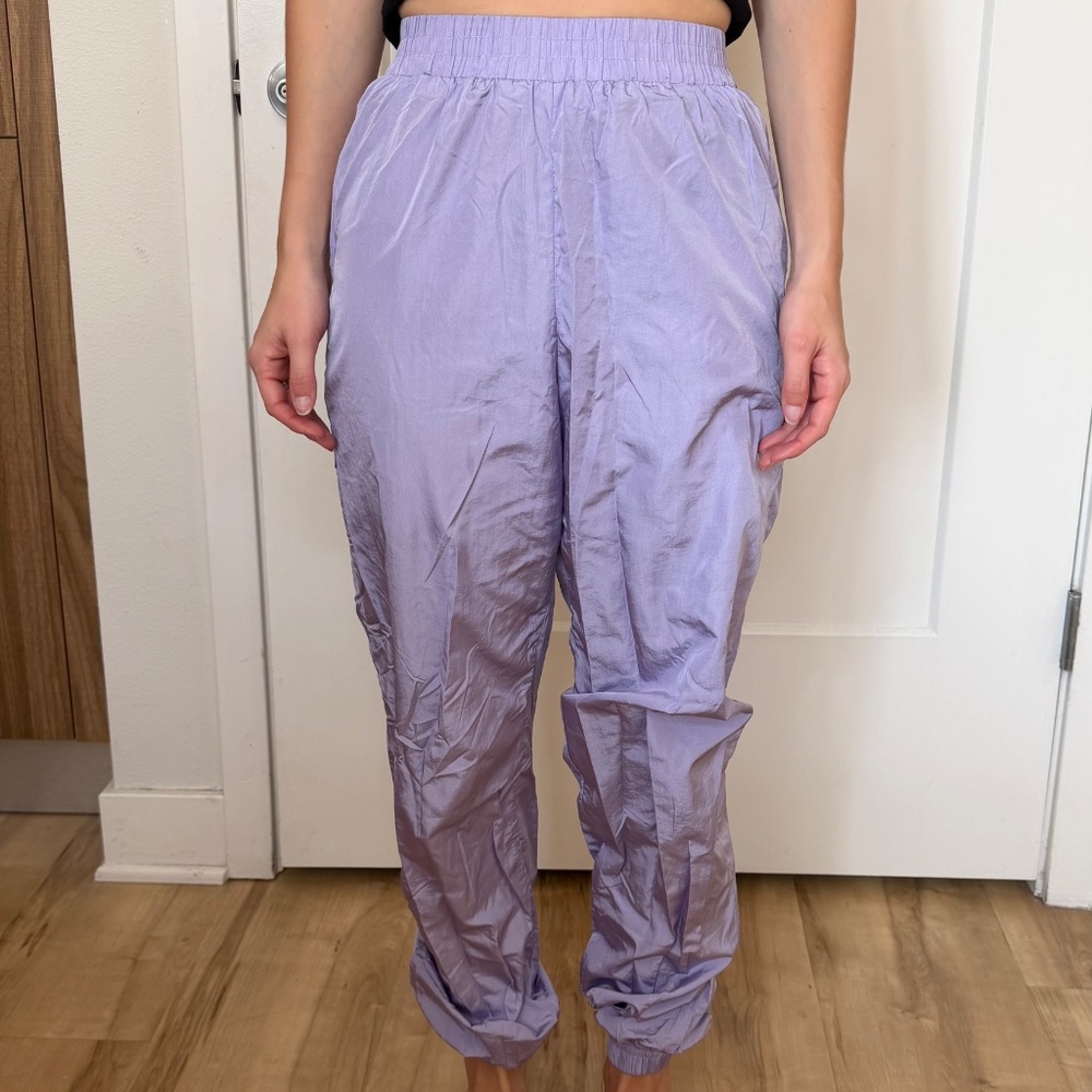 Urban Outfitters Nylon Purple Joggers